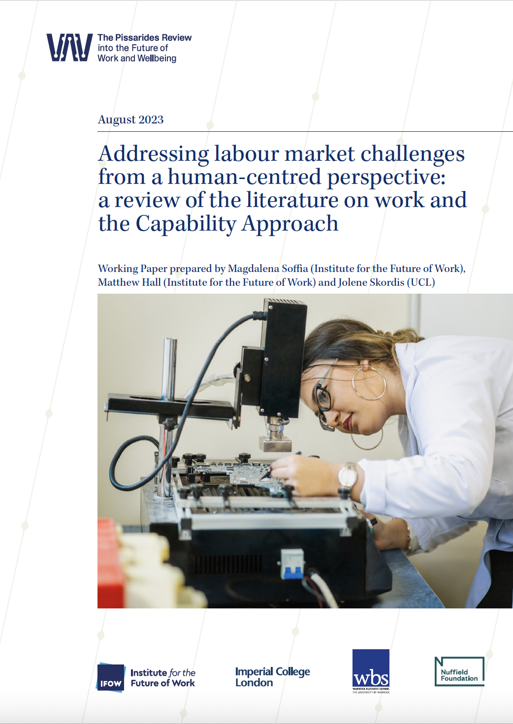 Addressing Labour Market Challenges From A Human Centred Perspective A